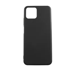 Black Transparent TPU Soft Silicone Phone Case - Anti - Fall Protective Cover - Blackview A95 (Black)