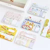 Kawaii Melody Cinnamoroll Memo Pad Kawaii Sanrio Sticky Notes Stationery Label Notepad Planner Sticker Post School Supplies 1
