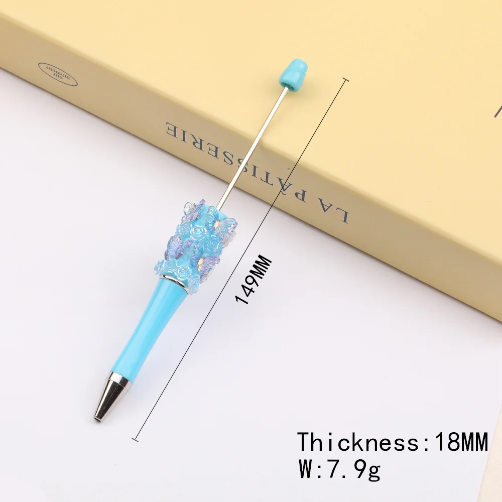 Cordial Design 20Pcs 18*149MM Jewelry Findings & Components/DIY Beaded Pen Accessories/Beadable Pen Findings/Cute Plastic Pens - cordial