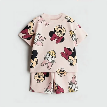 Kids Cartoon T-shirt and Short Set 2