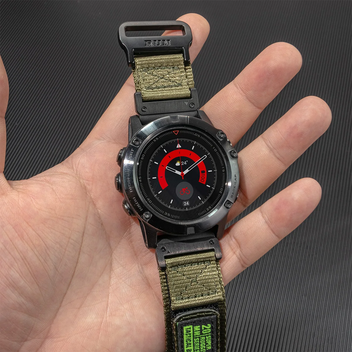 Premium Sports Nylon Loop Band - Adjustable Strap