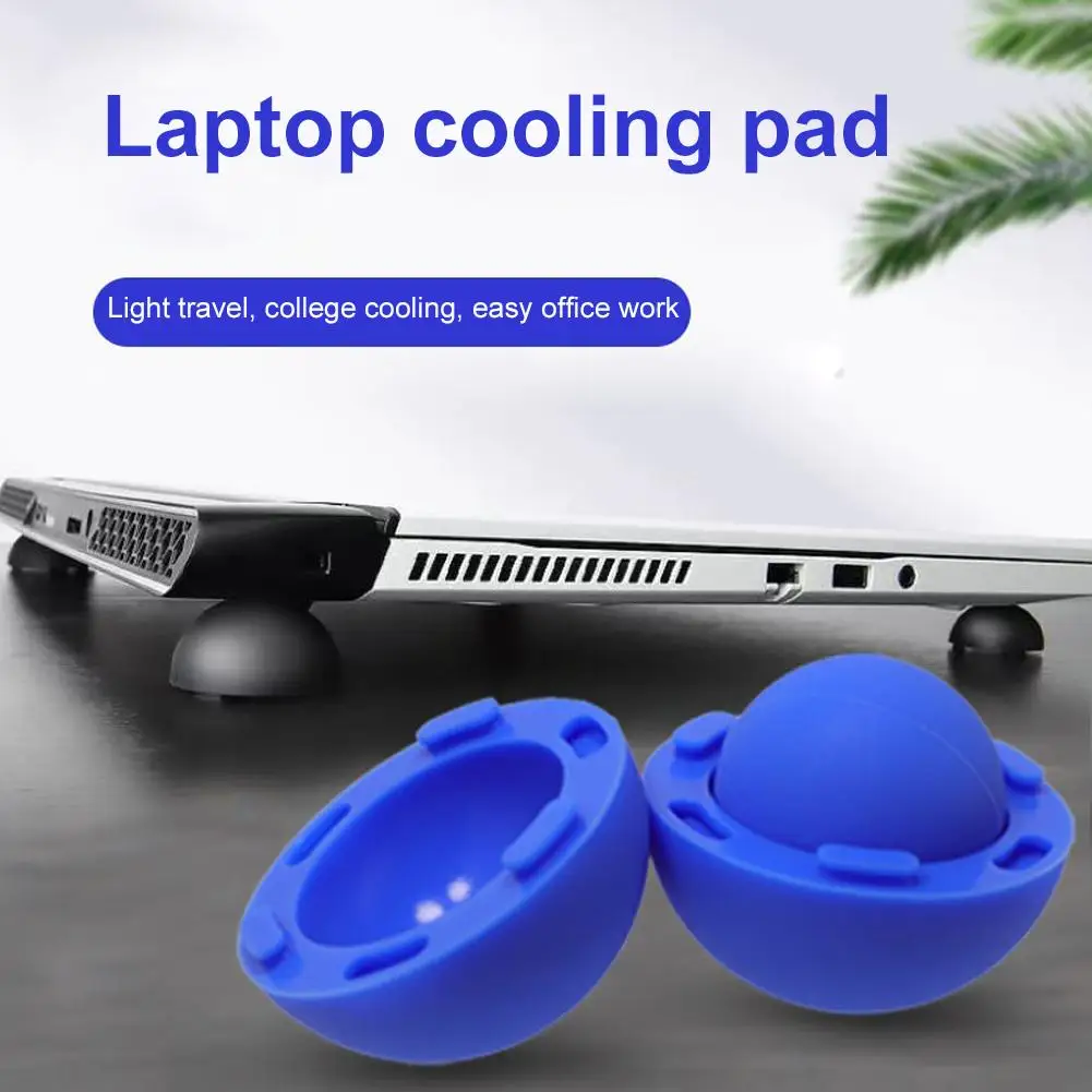 Silikon-Lüfter, Wärme-Laptop-Kühlkissen, Büro, Zuhause, Alltag_voghion.com