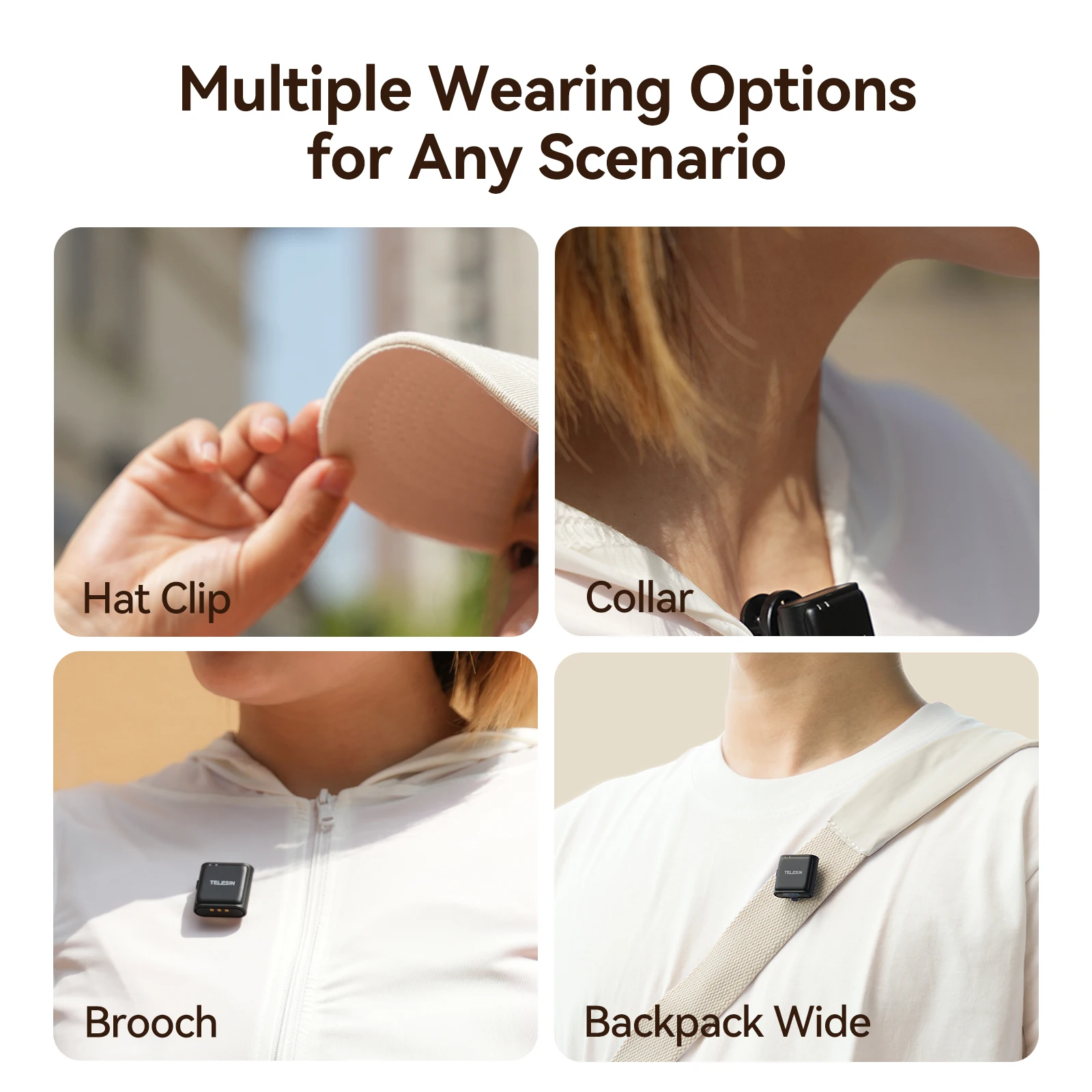 Telesin-電話、オーディオ、ビデオ、ライブ音声録音、ユニバーサル