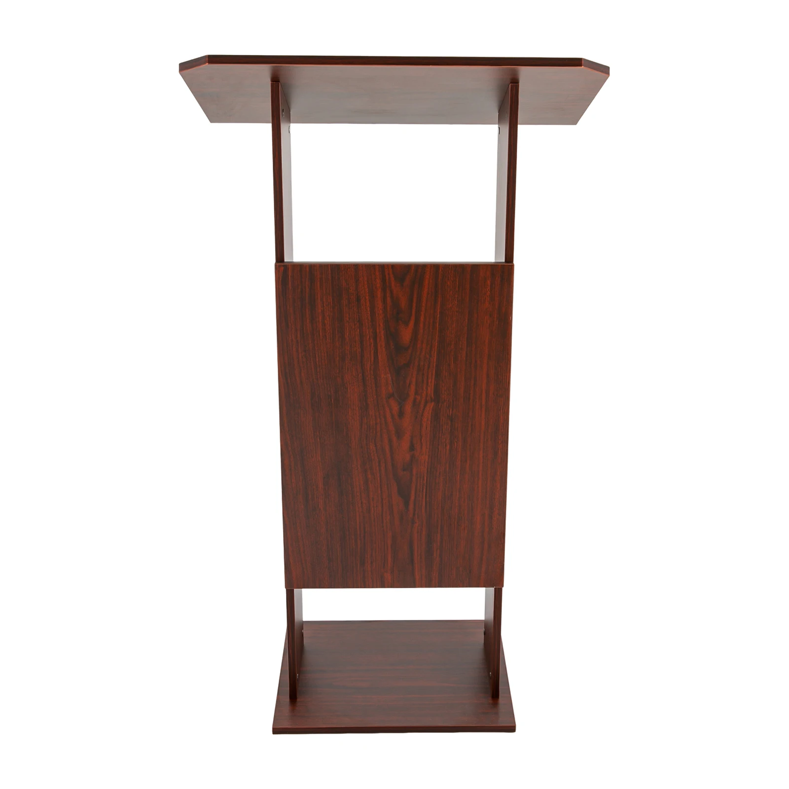 26*15.7&rdquo;*47.7&rdquo; Wood Presentation Standing Conference Presentation Stand