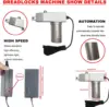 Dreadlocks Machine, Automatic Dreadlock Maker Machine for Locs Instant Loc Machine for Dreadlock Electric Suitable for Long Hair 5