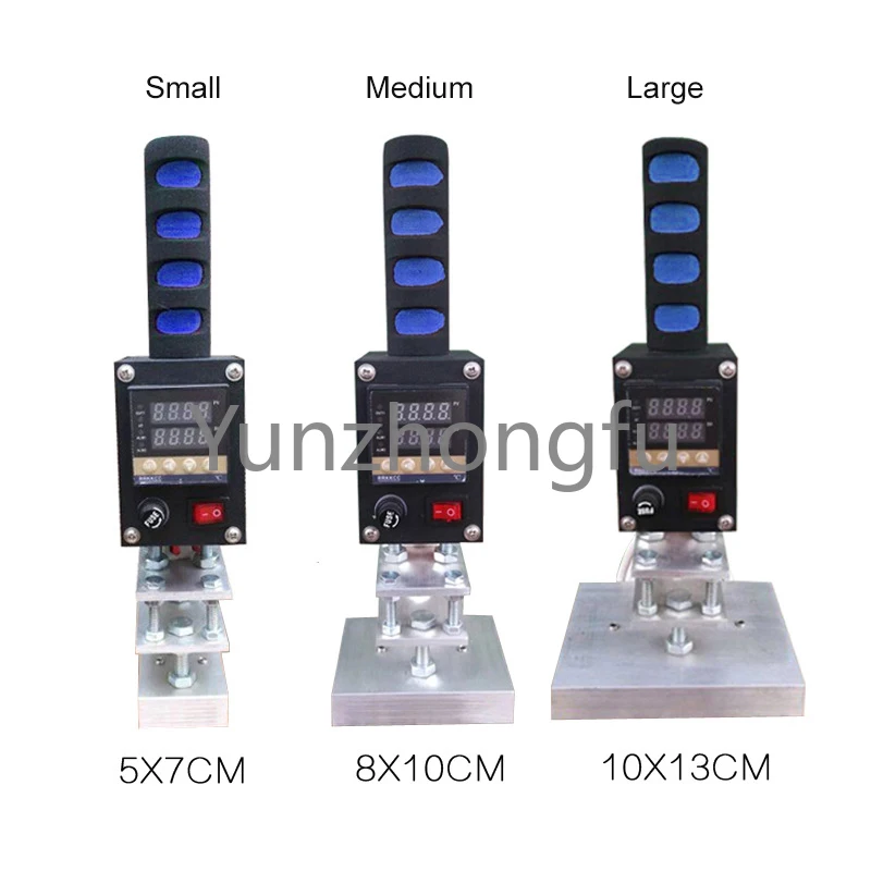 

Handheld Hot Foil Stamping Machine Pressing Trademark Marking Machine for Leather Plastic Wood