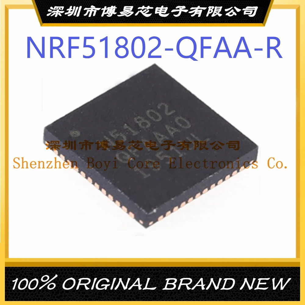 1Pcs/LOTE NRF51802-QFAA-R Package QFN-48 New Original Authentic Wireless Transceiver Chip IC 1 100 pcs lot brand new rtl8189ftv vc cg screprint 8189 ftv package qfn 24 wireless transceiver chip ic