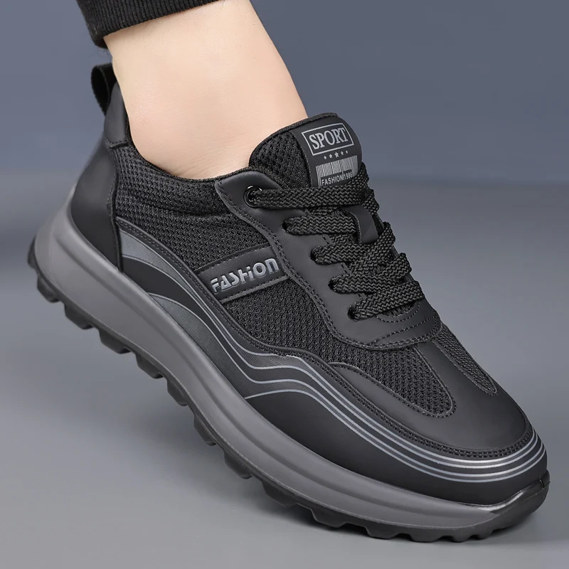 2025 New Spring Men's Shoes Breathable Versatile Casual Trendy Lightweight Sports Board Shoes for Leisure Footwear Mens Sneakers 5