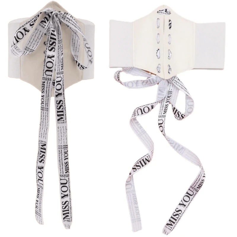 

Elastic Belt Corset Wide Dress Belt Shaping Girdle Decorative Belt For Dresses Women Waist Belt Wide Luxury Belt DXAA