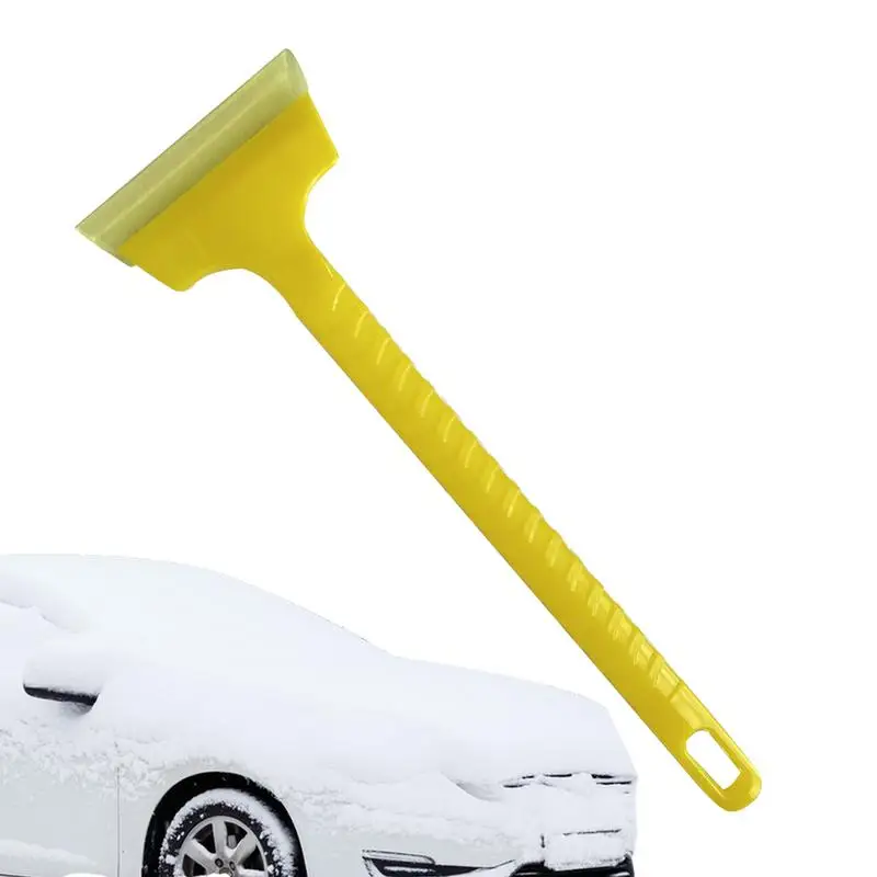 

Car Snow Shovel Winter Windshield Defrosting Ice Scraper Tool Glass 10 Inch Scratch Free Bristle Head Snow Brush Auto Ice Break