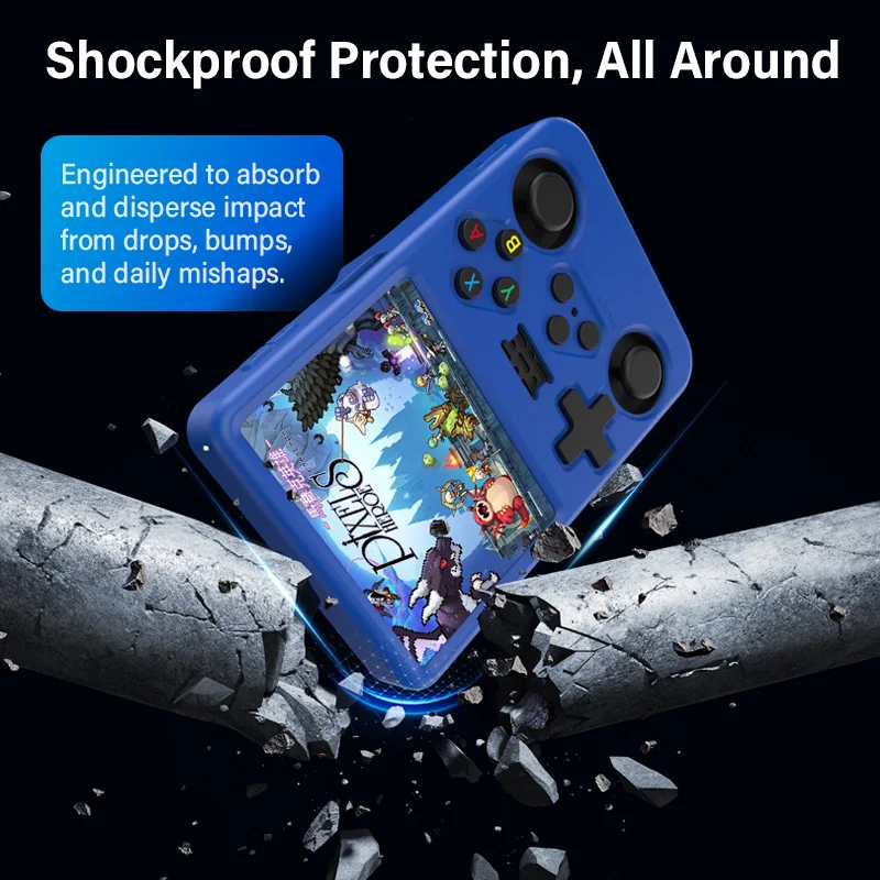 Silicone Protective Case R36S Handheld Game Console Anti-Scratch Soft Shell Durable Cover Gaming Devices