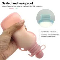 Resuable Breast Milk Storage Bags Silicone Leakproof Containers For Breastmilk Freezer Storing Fruit Purees Juice Accessories 1