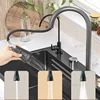 Stainless Steel Kitchen Sinks Nano Black Rainfall Waterfall Large Single-slot Kitchen Household Dish Sink Hand-washing Basin K 4