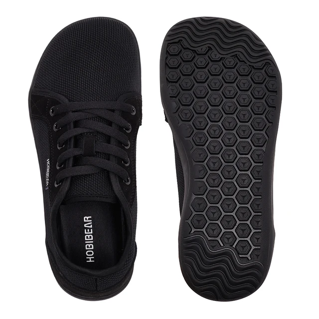 HOBIBEAR Chaussures pieds nus unisexes à bout large pour hommes et femmes, chaussures de marche minimalistes pour course en plein air, légères et respirantes 2
