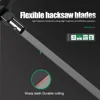 LAOA Mini Hacksaw 6 inch Frame Small Hacksaw Household Small Handheld Woodworking Hand Saw Cutting 5