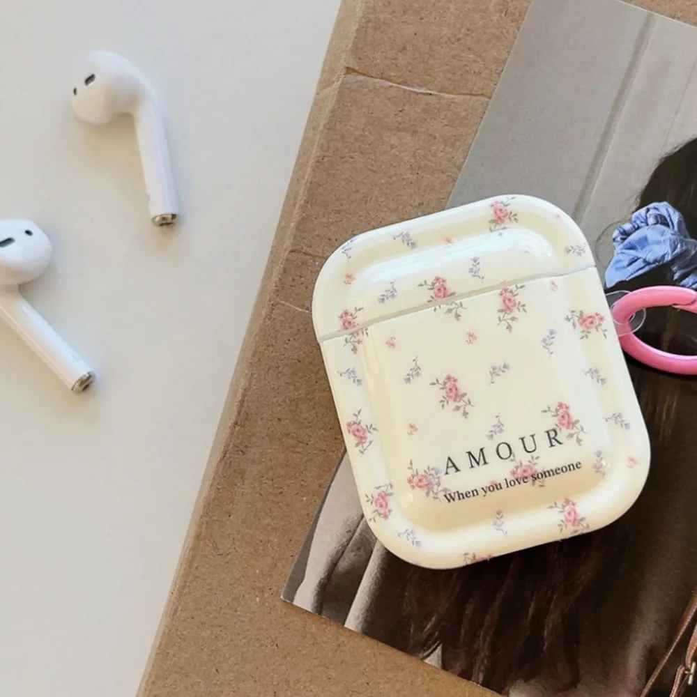 Ins Koreanische stil floral schutzhülle 3 ist geeignet für airpods Pro drahtlose Bluetooth kopfhörer fall, dritte-generation_voghion.com