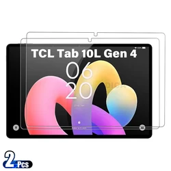 Premium Tempered Glass Screen Protectors for 10.1 - inch Tablets - 2 Pack Anti - Scratch HD Protective Film (2PCS - Tab 10L Gen 4)