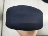 Navy Blue Fascinator Wool Felt Pillbox Hat Base  2 1