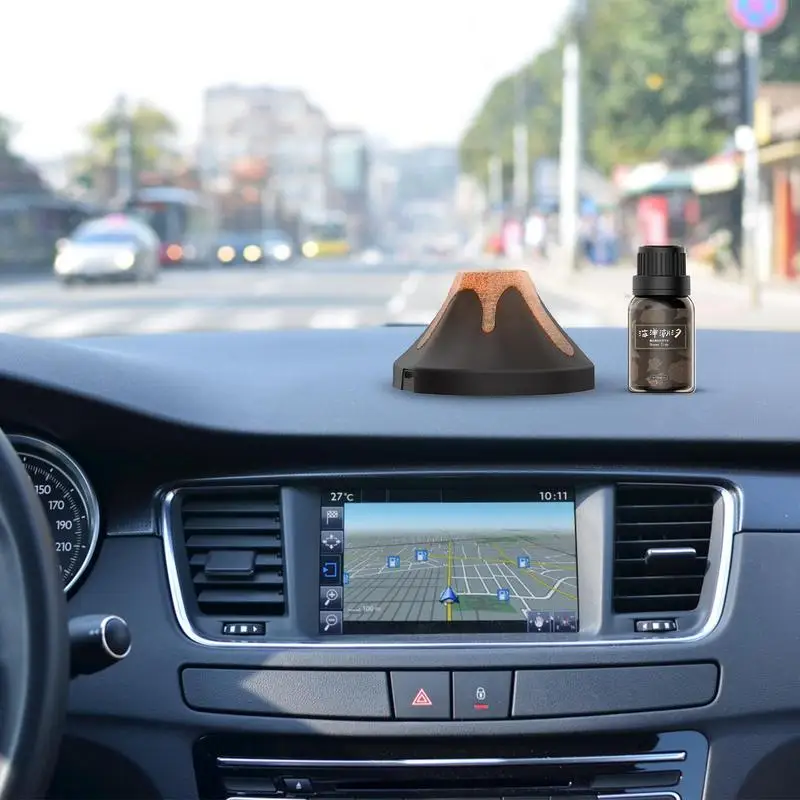 Car Scents Air Freshener Silent Car Perfume With Volcano Eruption