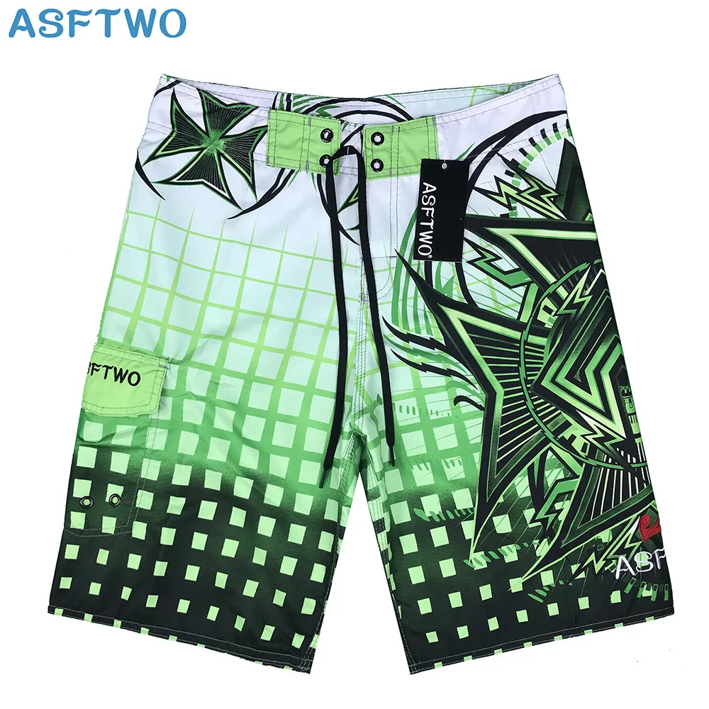 Men's Board Shorts Beach Shorts Quick-drying Waterproof Embroidery Logo #1 Pockets Multicolor Swimwear Workout