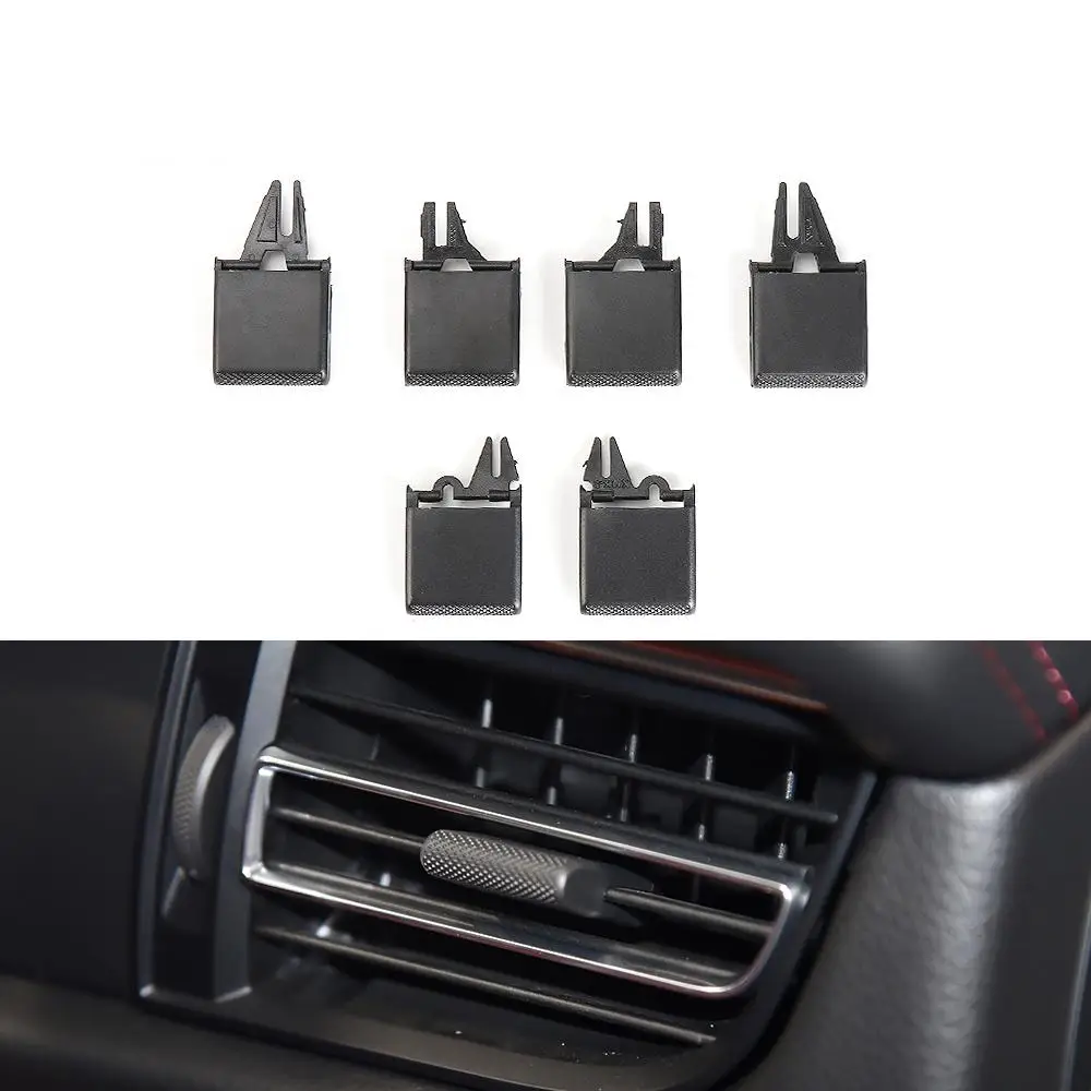 

Car Front Rear A/C Air Vent Outlet Tab Clip Repair Kit Air Conditioning Vent Outlet Paddle Clip For Porsche Macan 2018-2023