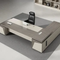 تخزين مكتب الرئيس الملحقات الفاخرة الحديثة خزانة العمل مكتب المؤتمرات الاستقبال الألعاب مصمم Escritorio أثاث المكاتب 6