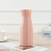 Plastic Flower Vase White Pink Imitation Ceramic Flower Pot Flower Basket Vase Home Office Decoration Garden Supplies Ornaments 4