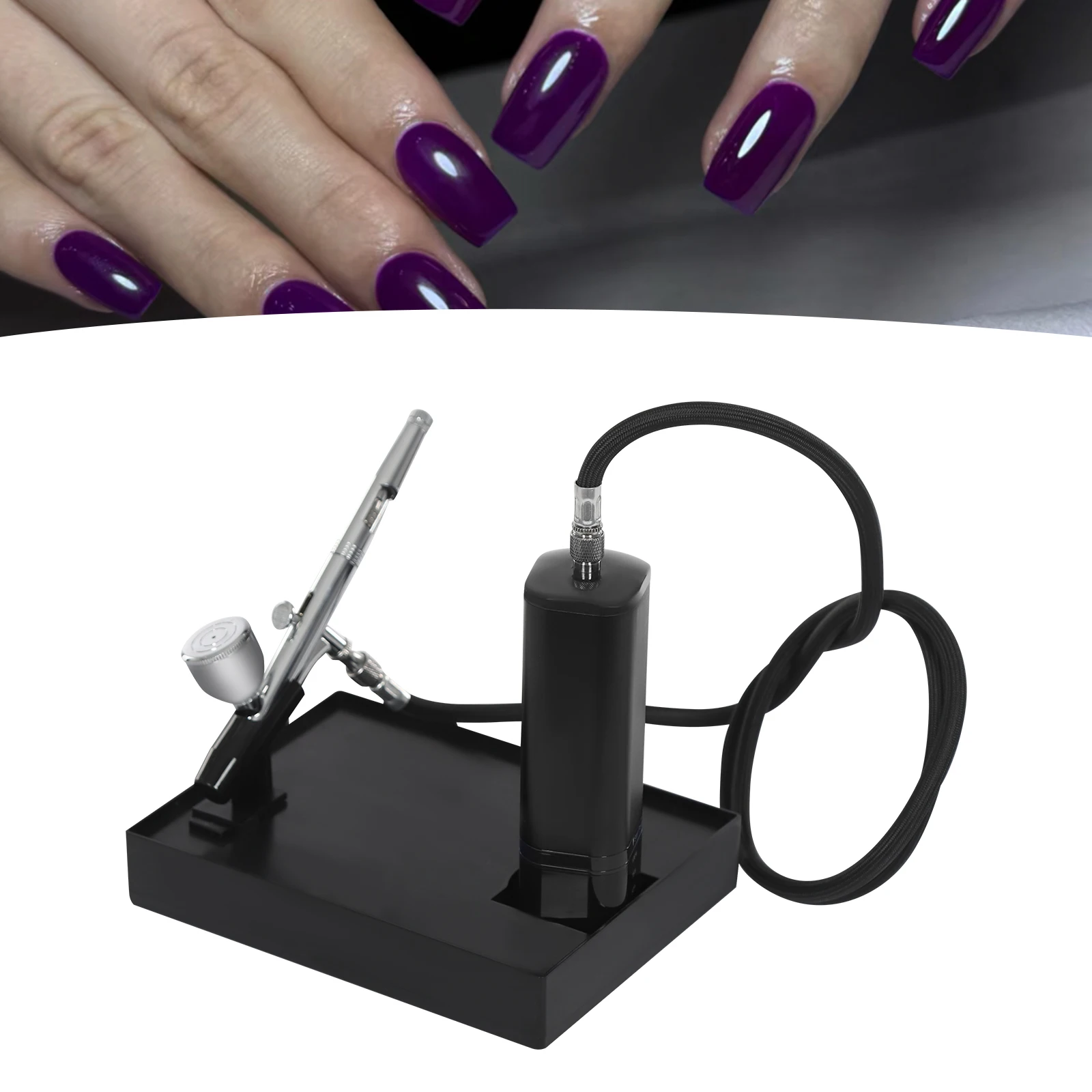 prenosný kompresor na airbrush