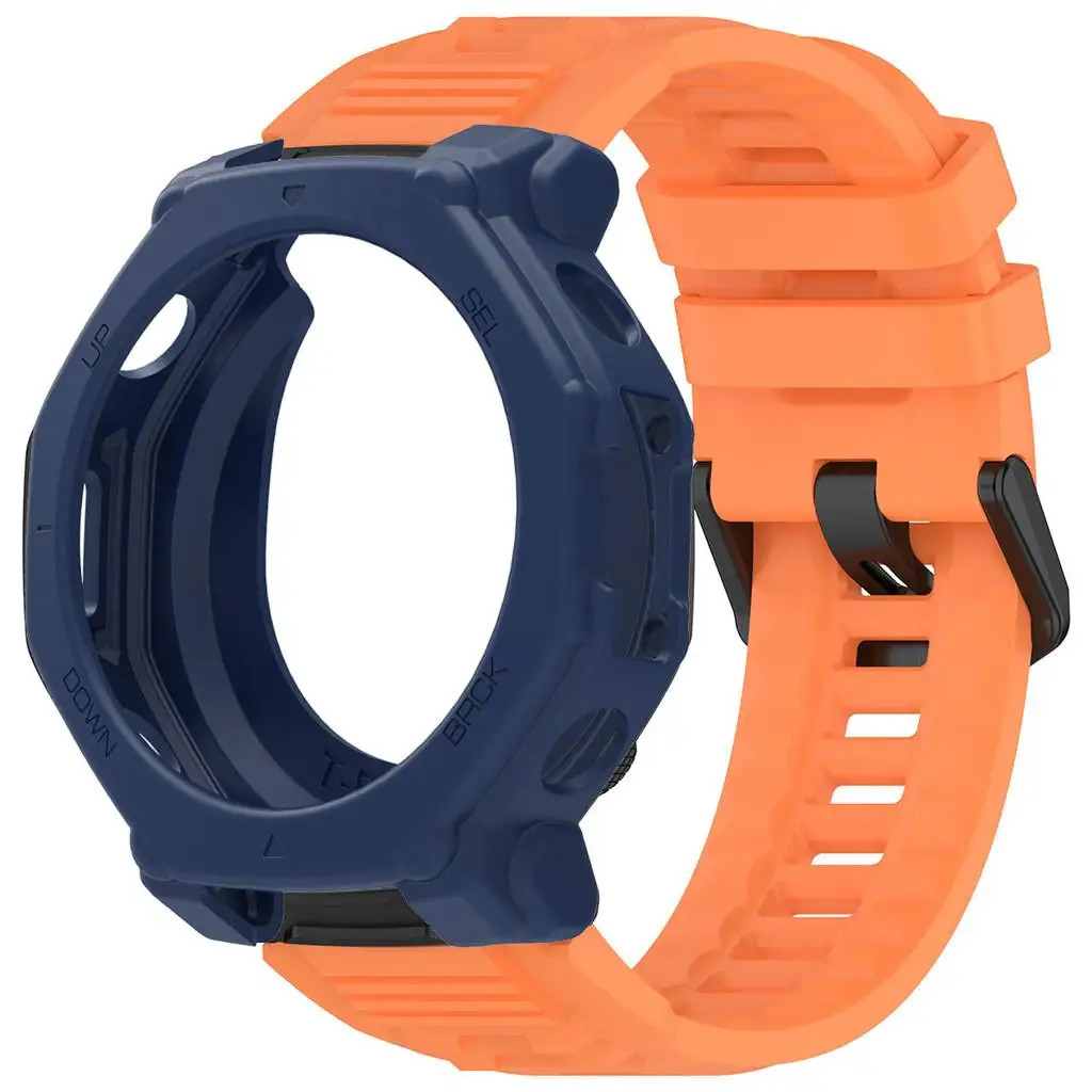 Versatile 2-in-1 Silicone Strap and Protective Bumper Shell