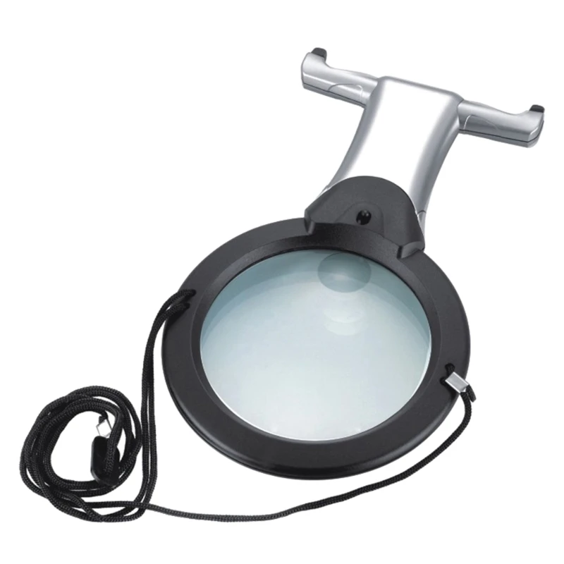 

2X 6X Glass LED Illuminated Eye Loupe Magnifier Dual Purpose Lens for Gem Jewelry Coin Double Dropship
