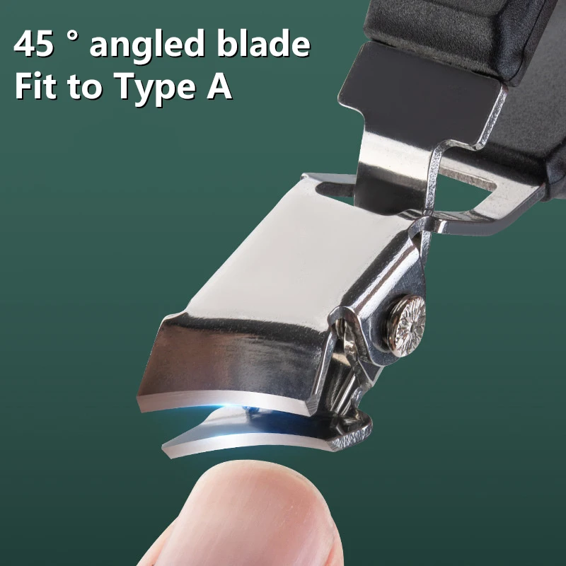 Slanted Anti-Splash Nail Clippers Nail Clipper Thick Hard Special Trimmer Large Size Household Thick Nails