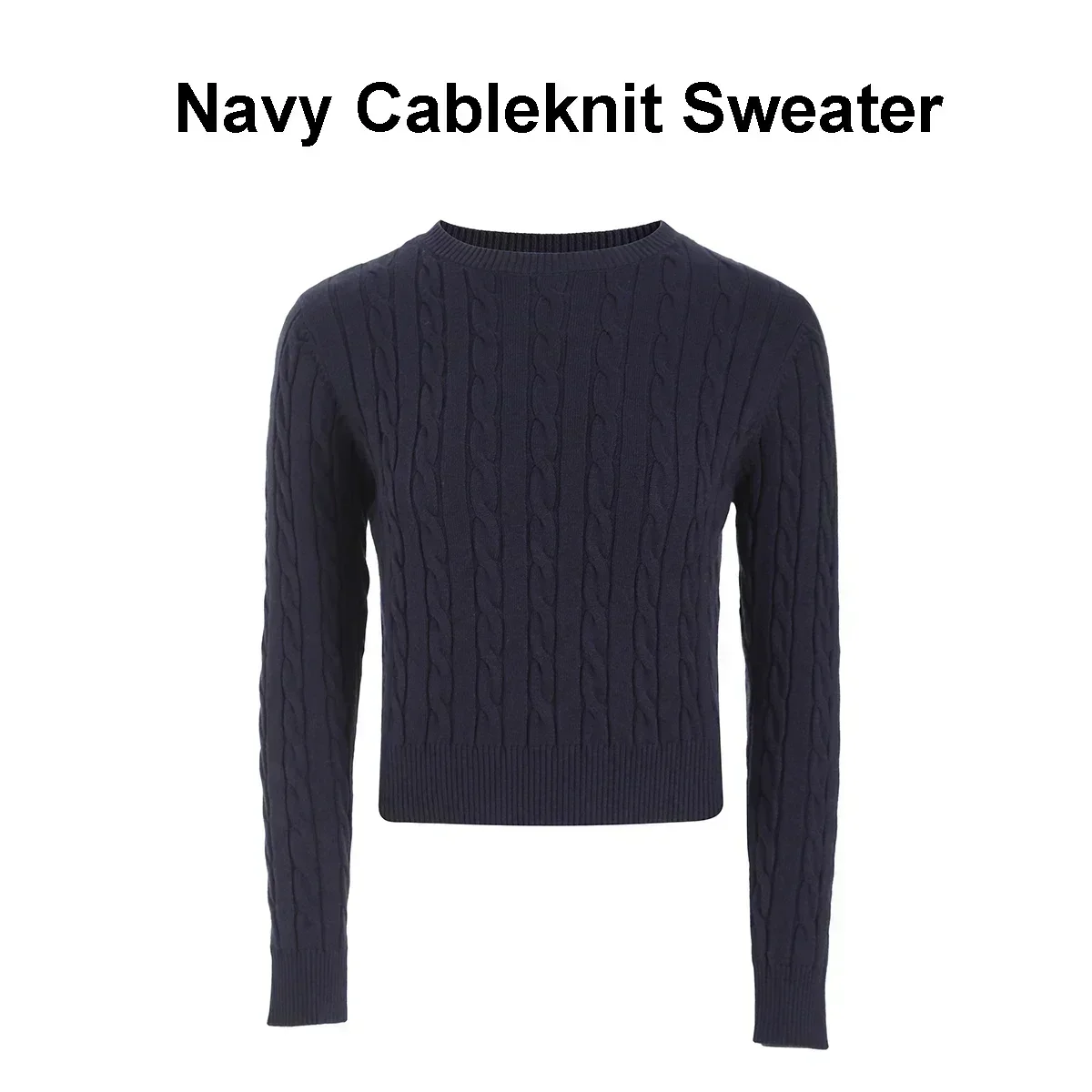 Elegant Women's Cableknit Sweater Dress - Soft & Versatile in Autumn Tones