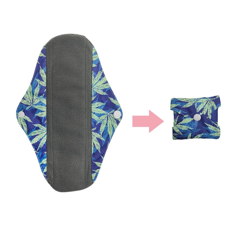 Bamboo Cloth Sanitary Napkin Reusable Washable Menstrual Pads Women Hygiene Sanitary Towels Pads Postpartum Nursing