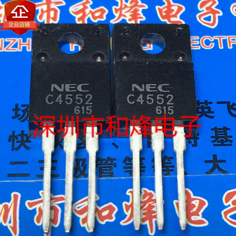 

30 шт. Оригинальный Новый 2SC4552 C4552 TO-220F 100V 15A