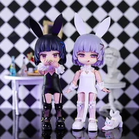 OB11 Clothes Suit Obitsu11 Bunny Girl Clothes , Accessories Toys Suitable for GSC Dod Body, 1/12 BJD Dolls 2
