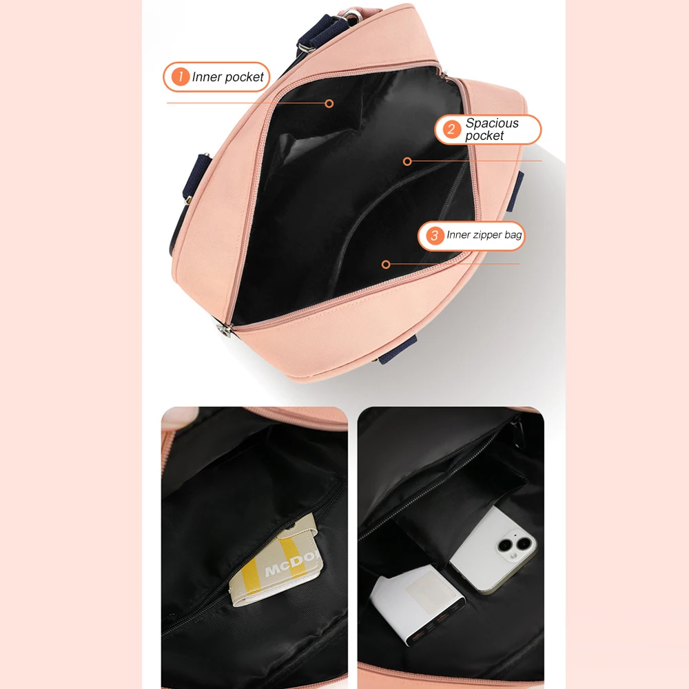 Innentaschen der Tennis-Reisetasche