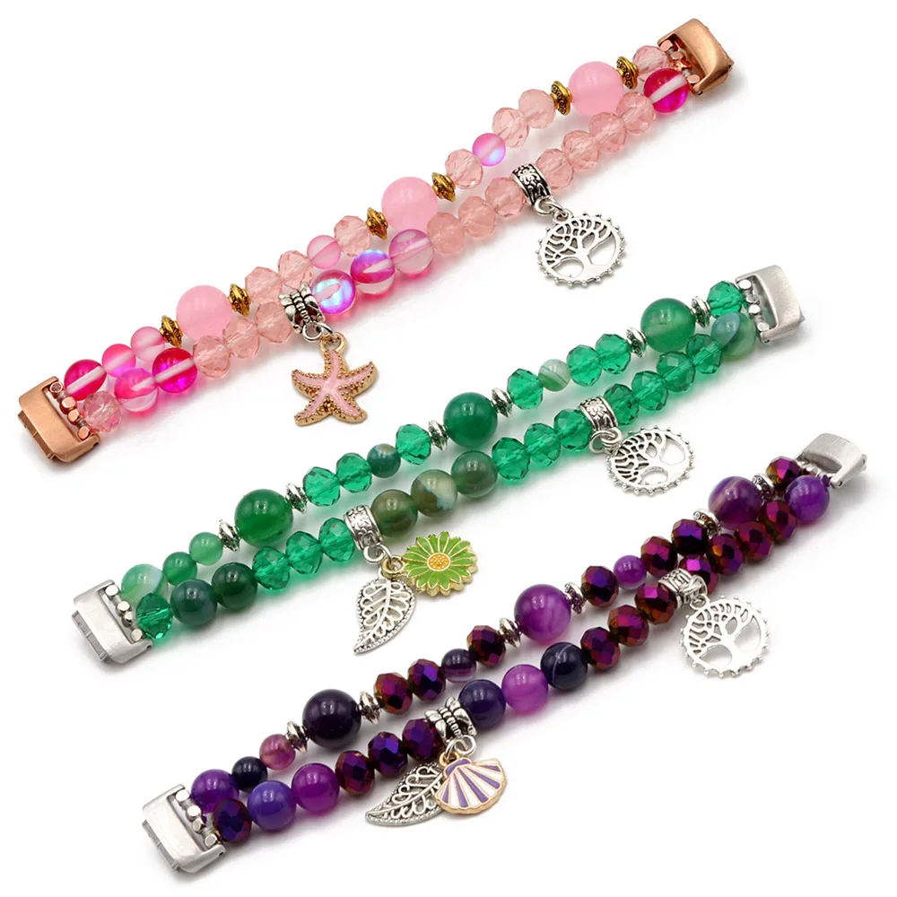 Elegant Handmade Crystal Bead Bracelet - Dressy Jewelry Wristband Replacement