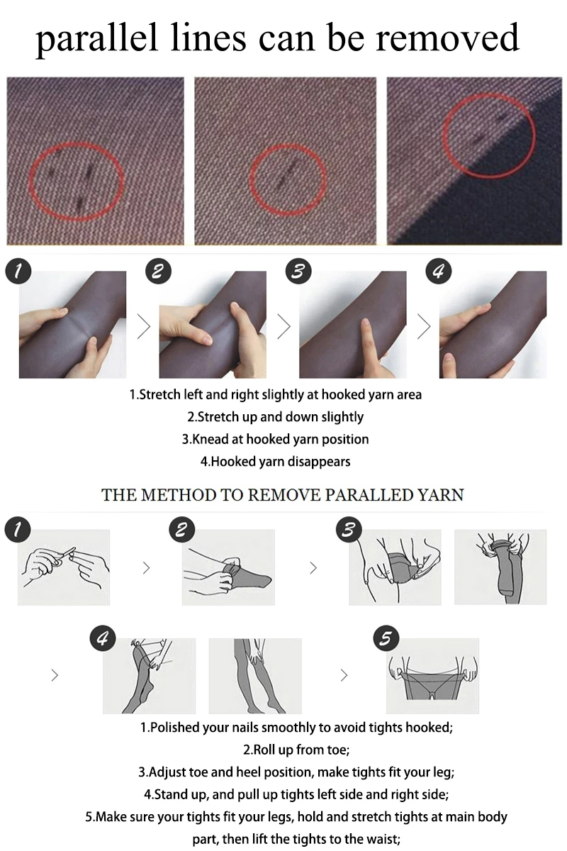 Description Picture 5 of itemOil Shiny Thin Transparent Garter Belt With Thigh High Stockings Women Sexy Lingerie Set High Waist Mini Skirt With Metal Clips