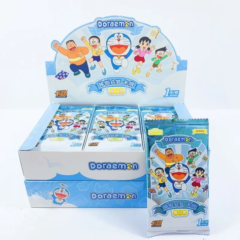 Мультяшная анимация Doraemon Kawaii Классическая коллекционная карточка милый Дораэмон синий жирный Nobita толстый Тигр Shizuka карточка подарок оптовая продажа