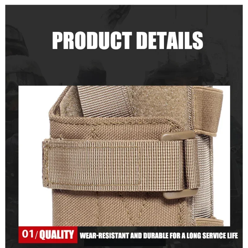 Gun bag gun accessories gun holster 1PC Outdoor MOLLE bag leg quick pull out organizer bag portable hide quick pull organizer accessories holster