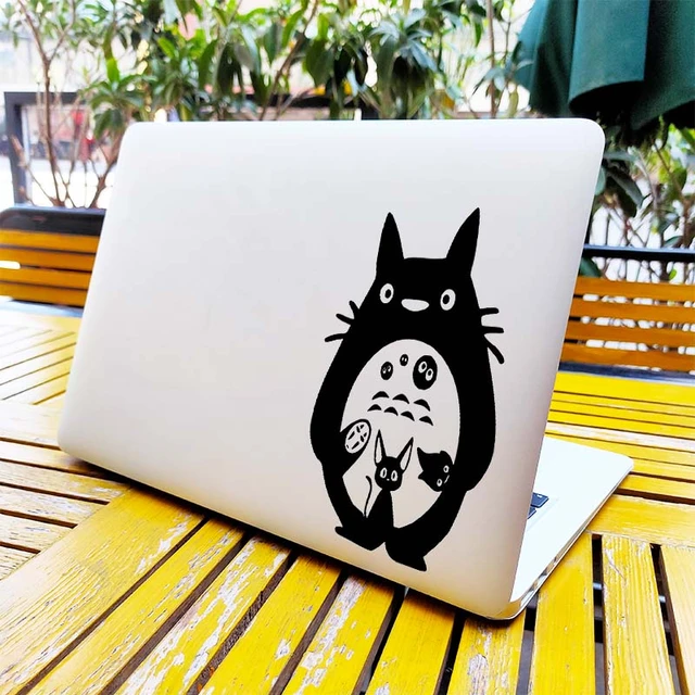 Totoro Japan Anime Vinyl Laptop Decal Sticker for Macbook Pro 14 