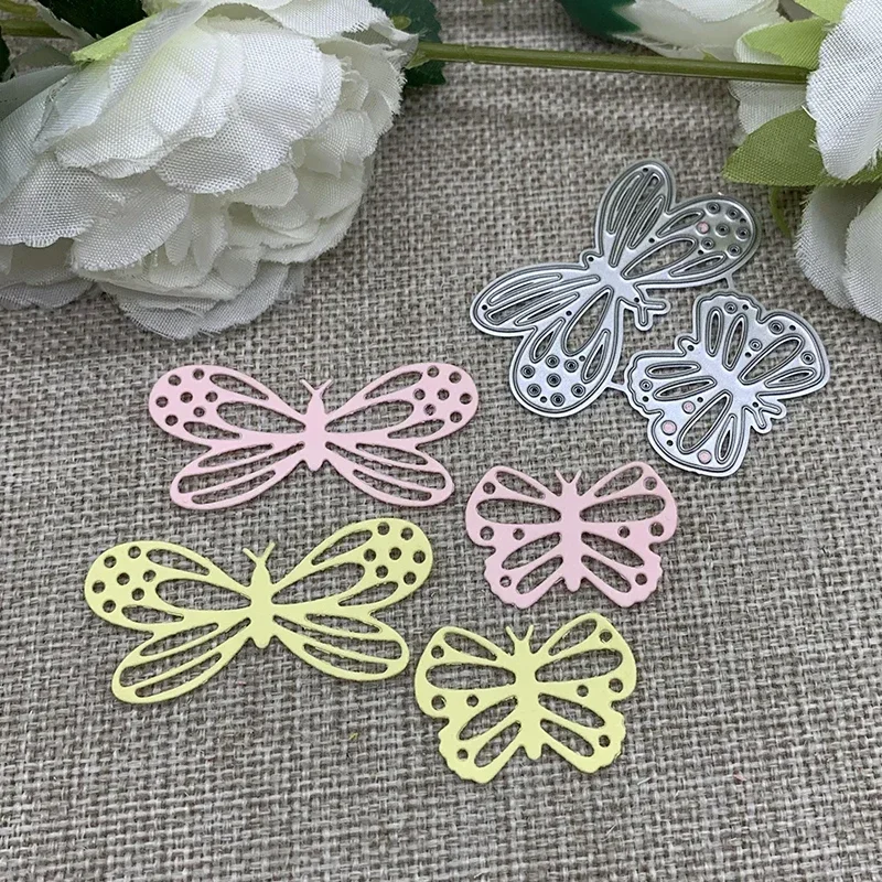Neue Schmetterlings-Dekoration, Metall-Stanzformen, Schablonen, Stanzformen für DIY, Scrapbooking, Album, Papierkarten, Prägung