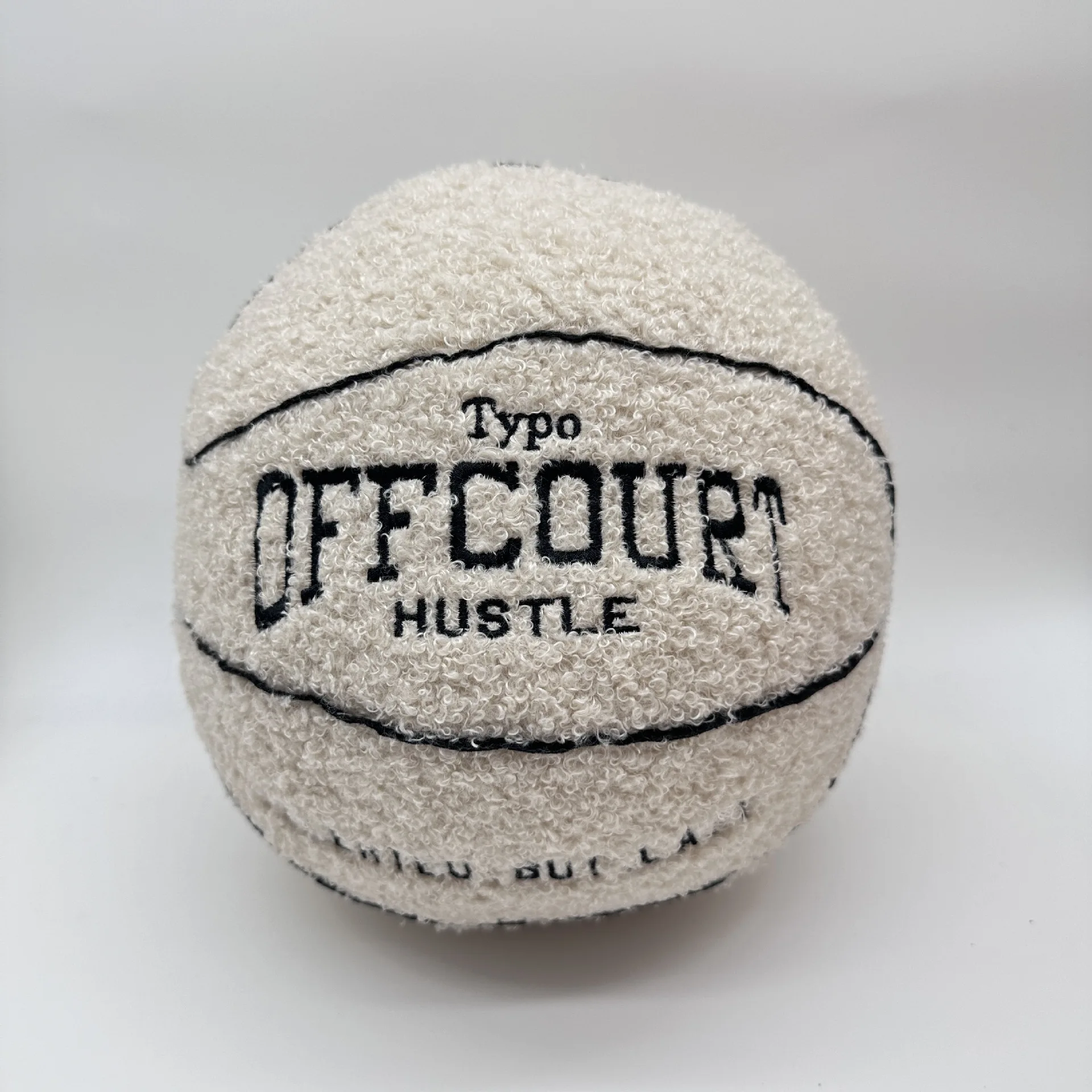 

Offcourt Basketball Pillow Plush Football Basketball Pillow Fluffy Soft Plush Ball Sports Plush Basketball Stuffed Basketball Ro