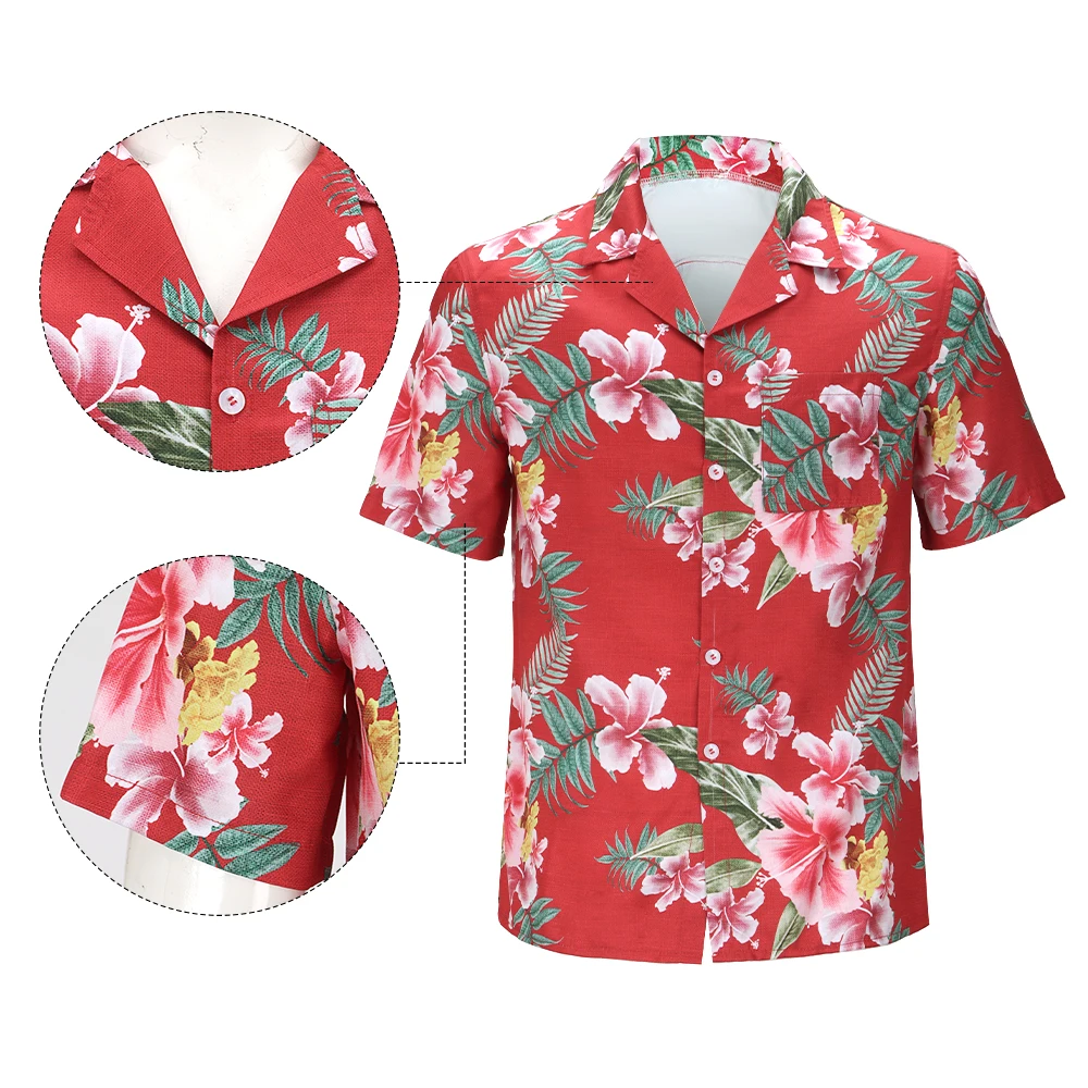 水曜どうでしょう アロハシャツ 軍手 ポーチ 新品未開封M Yakuza Hawaiian T-Shirt Dragon Printed Men's Seaside Wealth