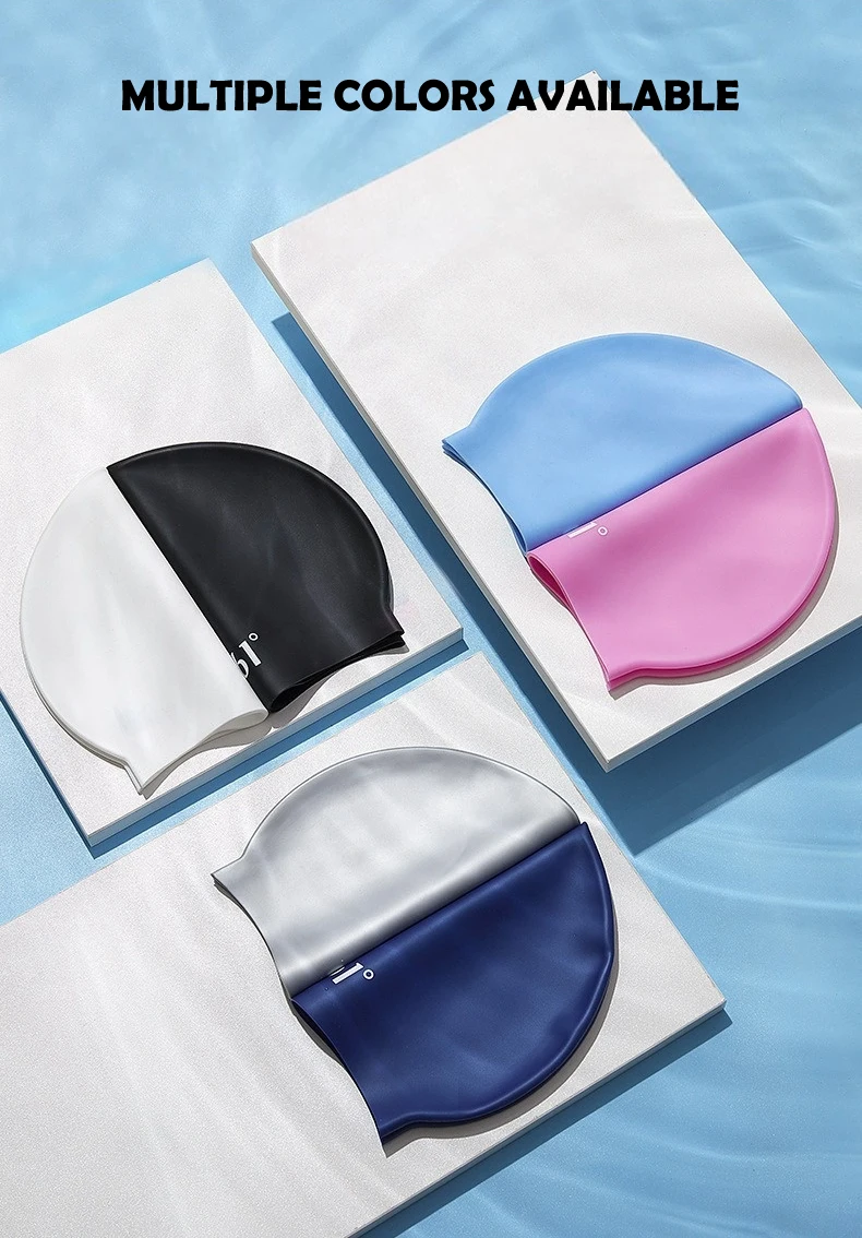 Cuffia Da Nuoto In Silicone - Unisex, Elastica E Comoda Per Piscina - Foto 10