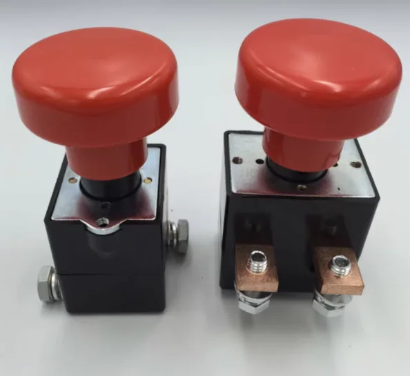 Red Emergency Stop Switch Push Button Forklift Switches ED250