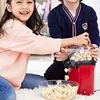 Popcorn Machine Healthy Hot Air Oil Free Corn Popper, Home Small Popcorn Pots Fully Automatic Popcorn Machine Christmas Snacks 6