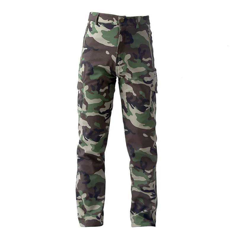 thumbnail image 1 of Chaqueta táctica para hombre, senderismo, piel de tiburón, ropa de concha suave, cortavientos, capucha de piloto de vuelo, chaqueta de campo de lana para exteriores, pantalones, 1 of 5