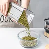 2/4PCS Sealed Jars Sets Stackable Kitchen Grain Srorage Sealed Containers Fridge Fresh Keep Boxes Seasoning Set Multigrain Tank 4