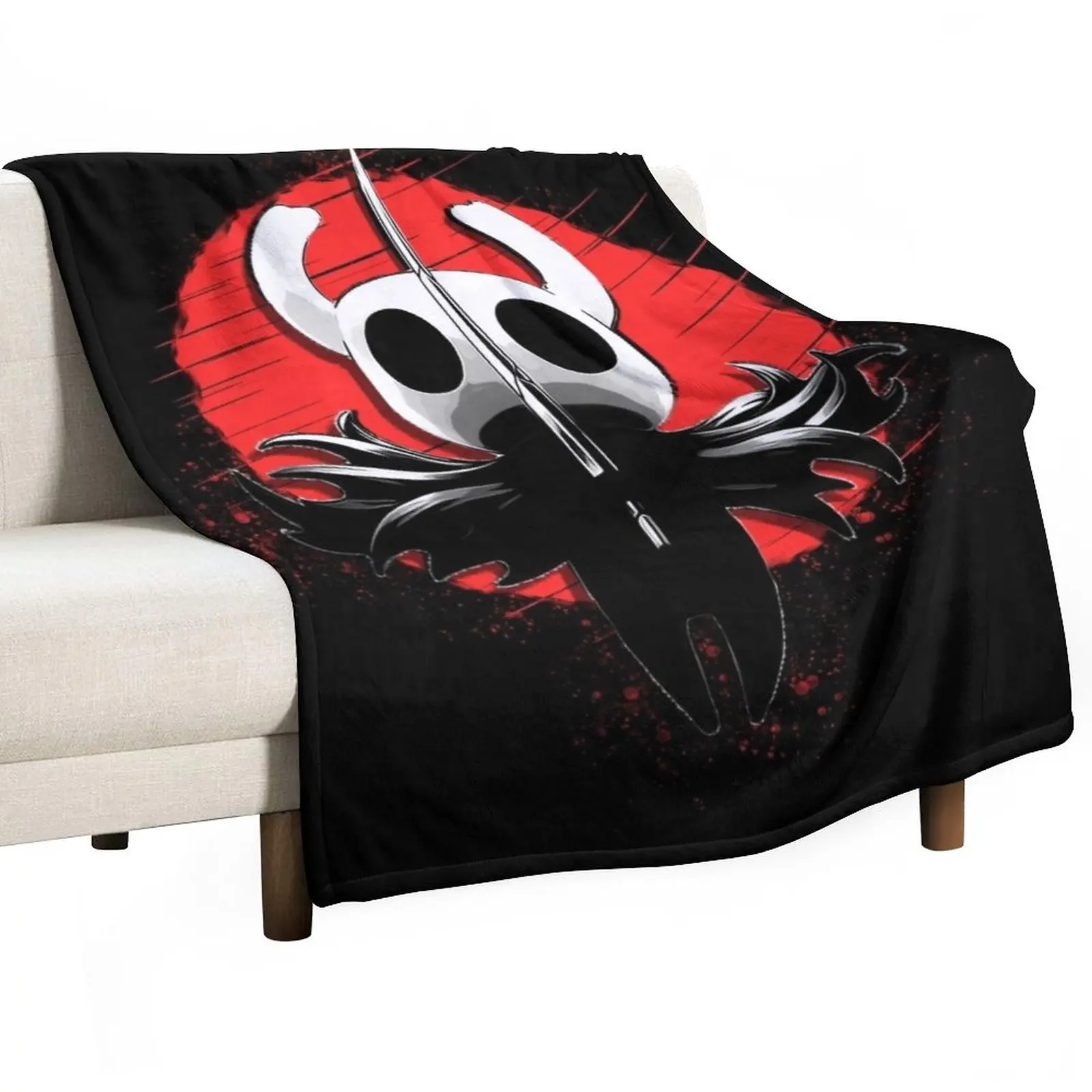 

Hollow Knight - The Knight Throw Blanket Hair Blanket Giant Sofa Blanket